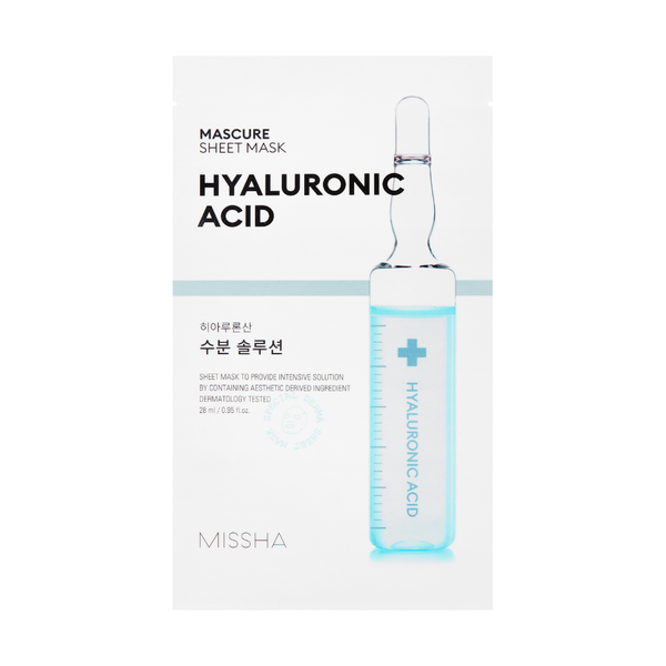 

Маска для лица, 28 мл Missha Mascure hyaluronic acid