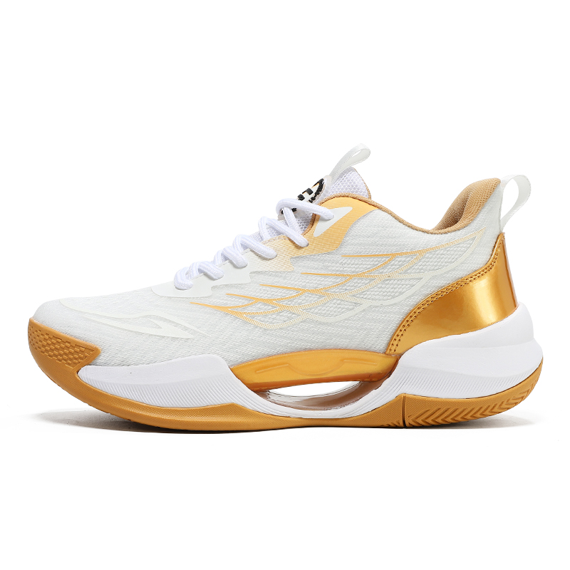 

Непромокаемые и дышащие низкие детские баскетбольные кроссовки для подростков AMICNIEGD, белый