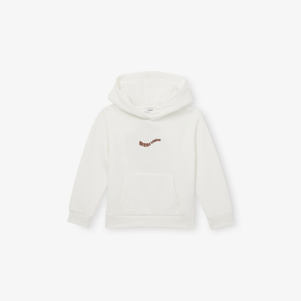 

Худи Reiss Manilla с вышивкой, белый