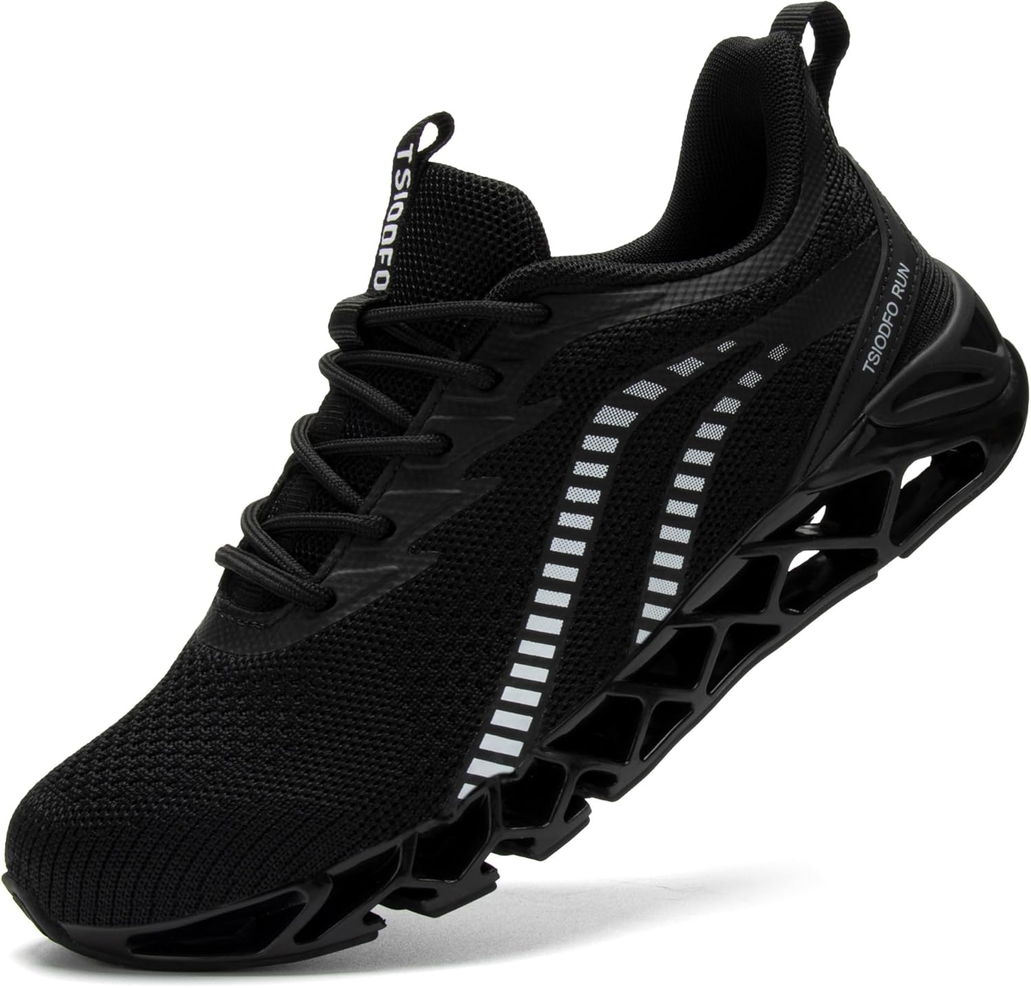 

Мужские спортивные кроссовки SKDOIUL для бега, сетчатые, дышащие, для трейлов, модные кеды, черный