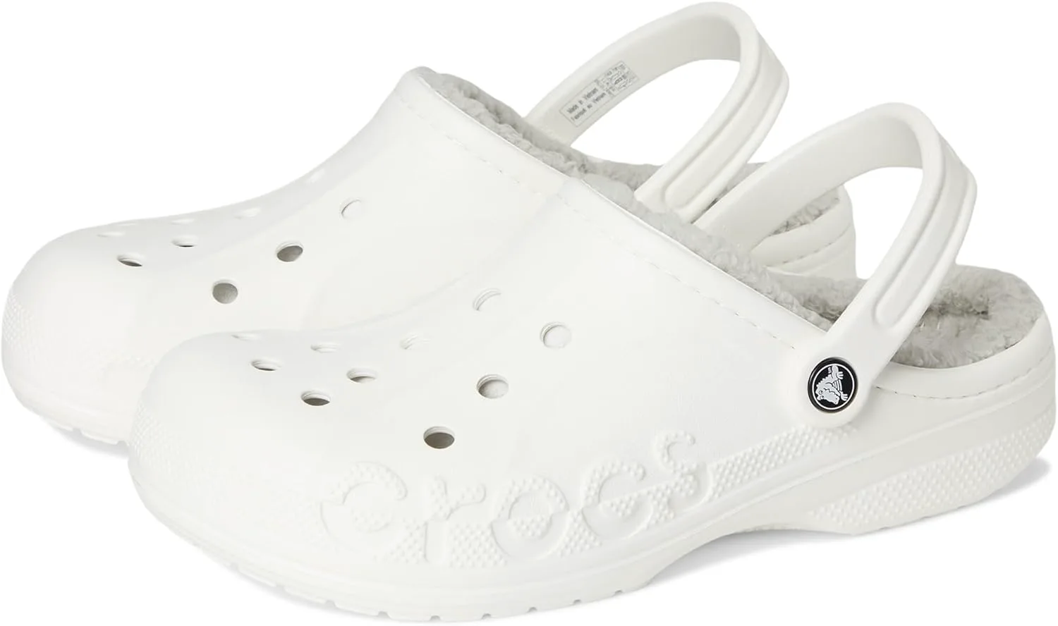 Кроксы Унисекс Виа с подкладкой Crocs, белый — фото 2