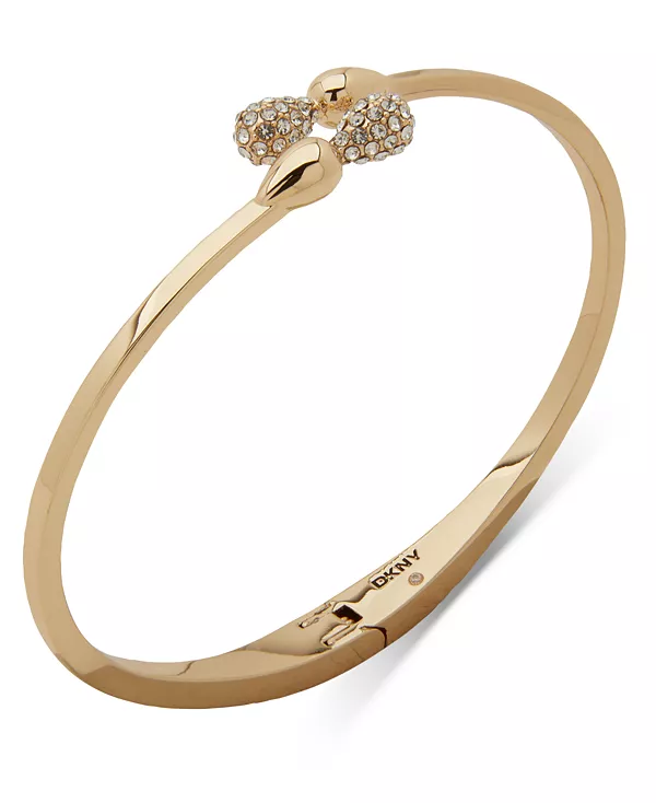 

Браслет-Обходной браслет в форме груши с паве Dkny, white