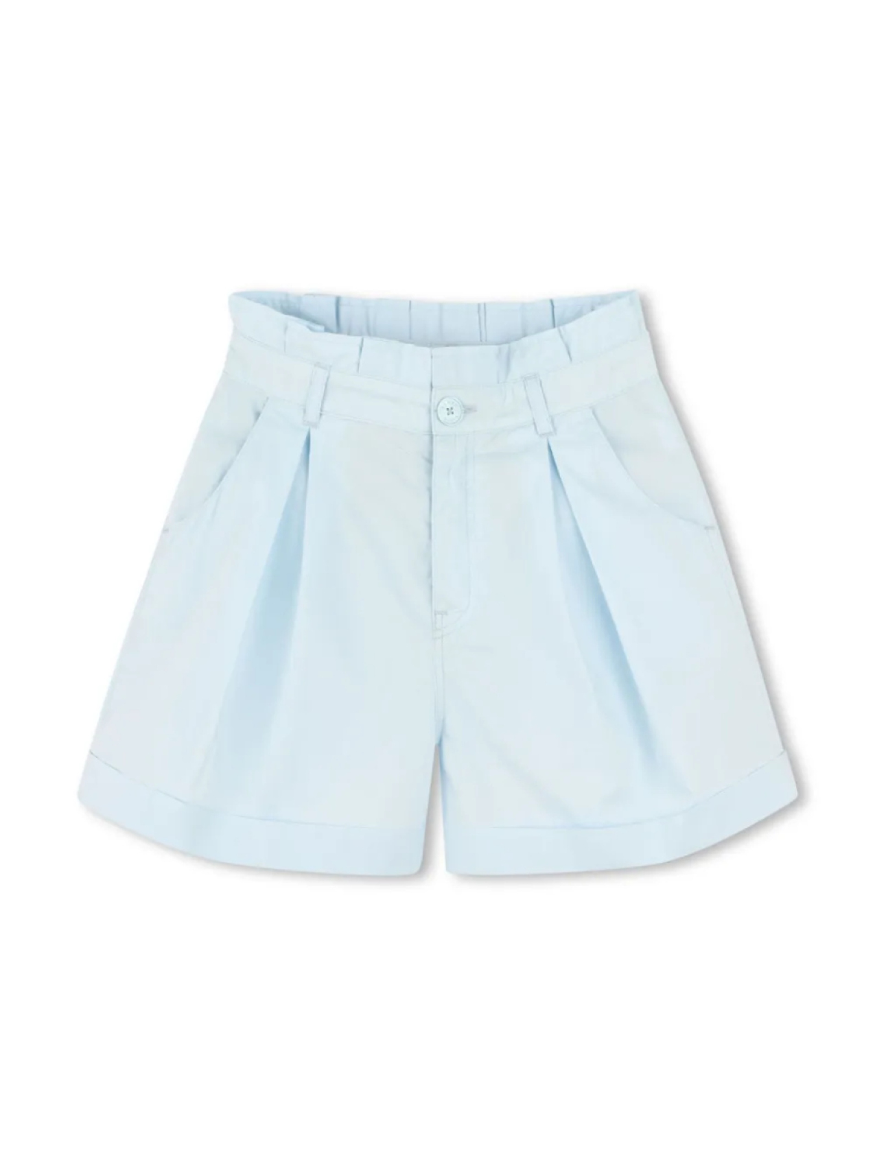 

Шорты с вышитым логотипом Kenzo Kids, синий