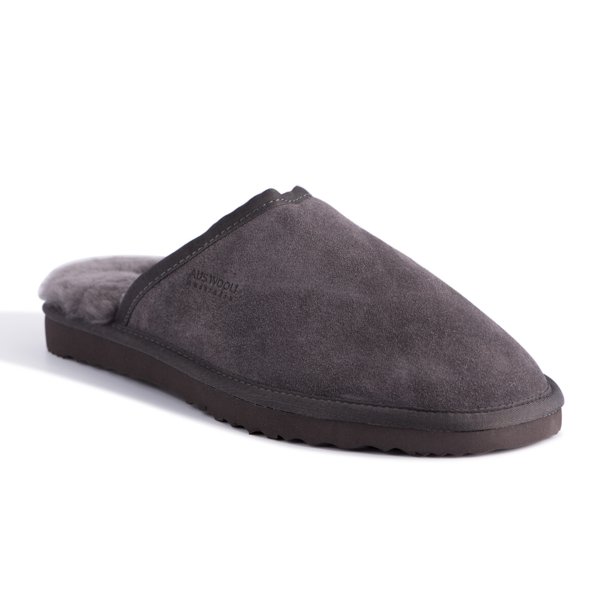 

Тапочки Aus Wooli Slipper Manly, серый
