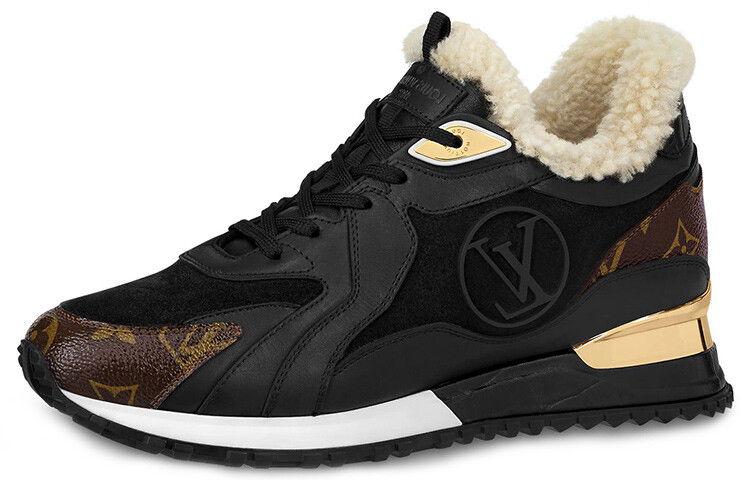 LOUIS VUITTON Run Away Lifestyle Shoes Women's Low-top Brown