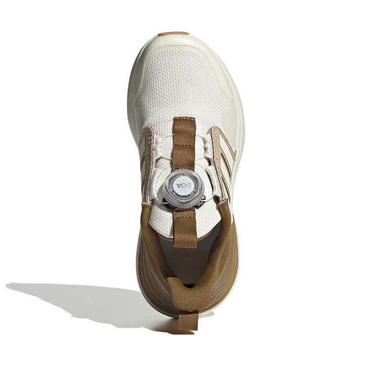 Кроссовки детские Rapidasport BOA GS Low-top Light Khaki Adidas, хаки — фото 4