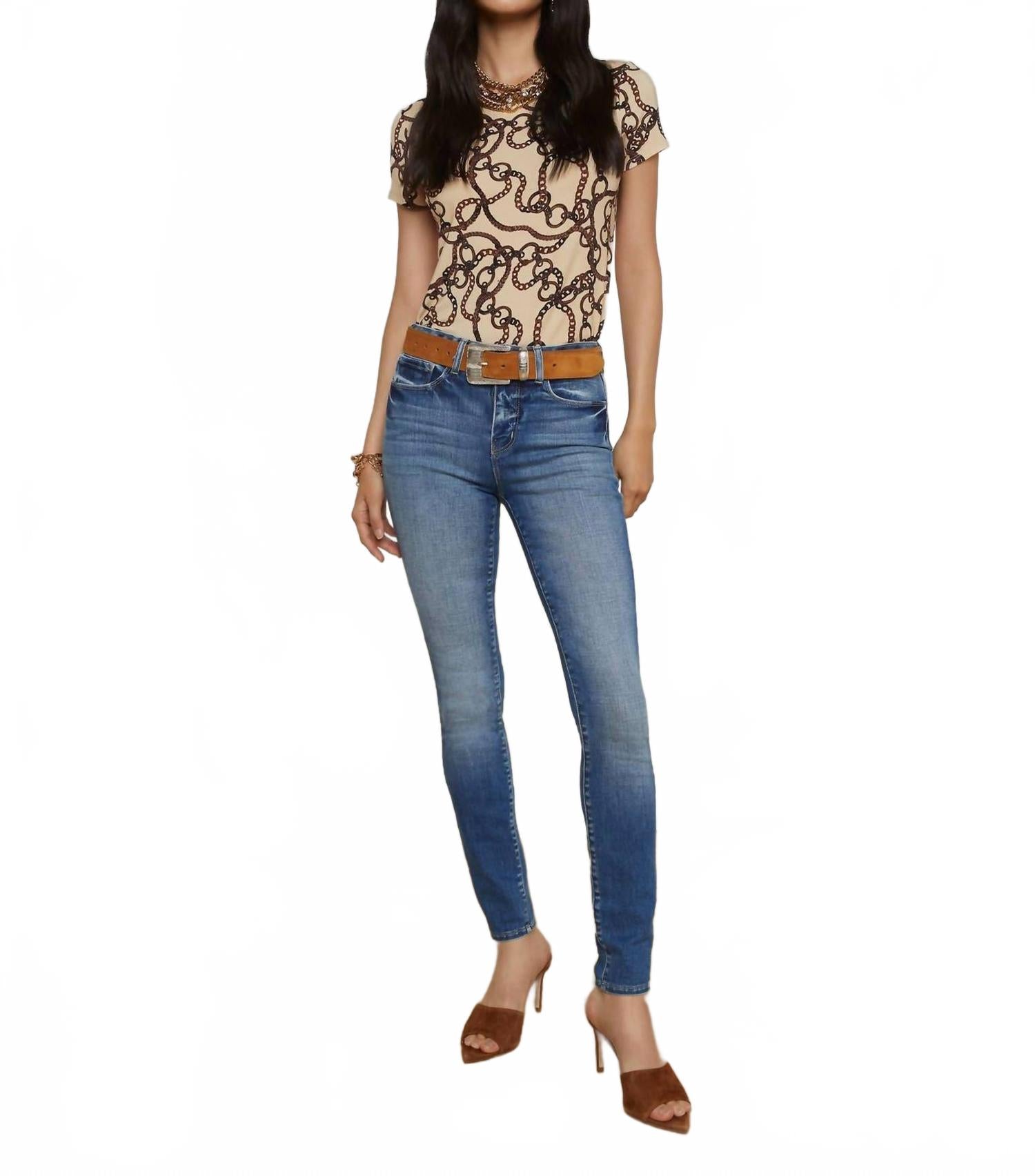 

Узкие джинсы Marguerite в Хэмптоне L'Agence, Hampton