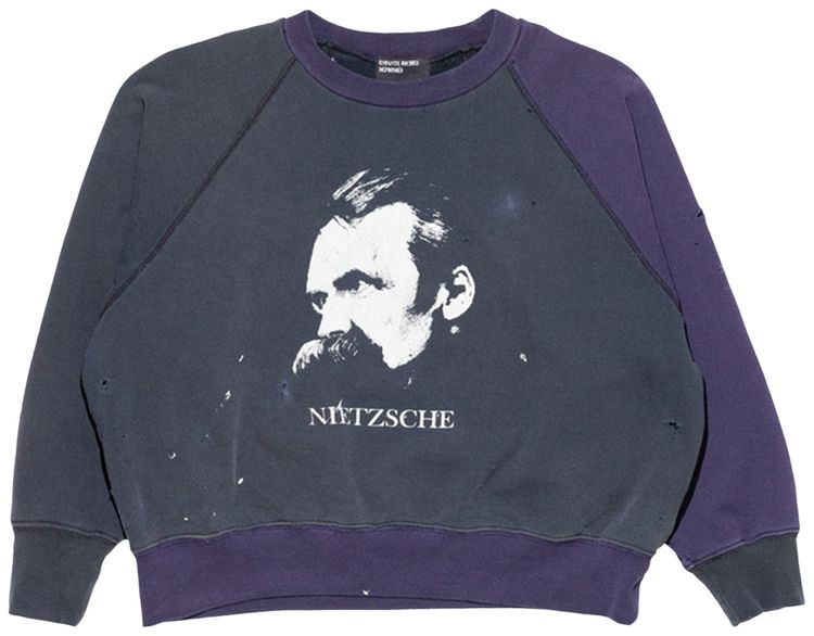 

Толстовка Enfants Riches Déprimés Nietzsche реглан, черный