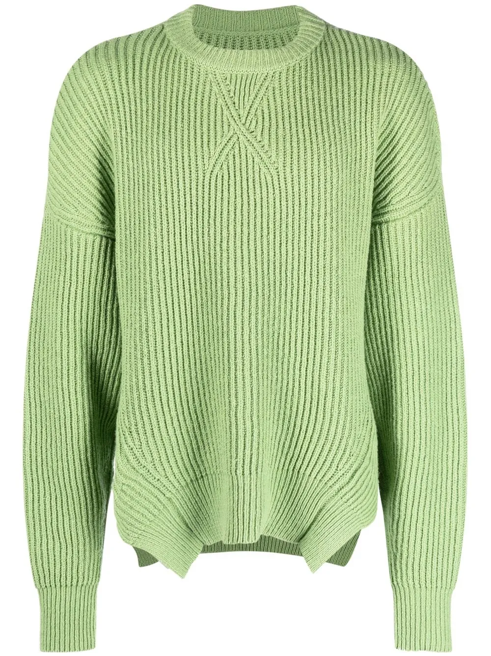

Свитер из смесовой шерсти JIL SANDER, зеленый