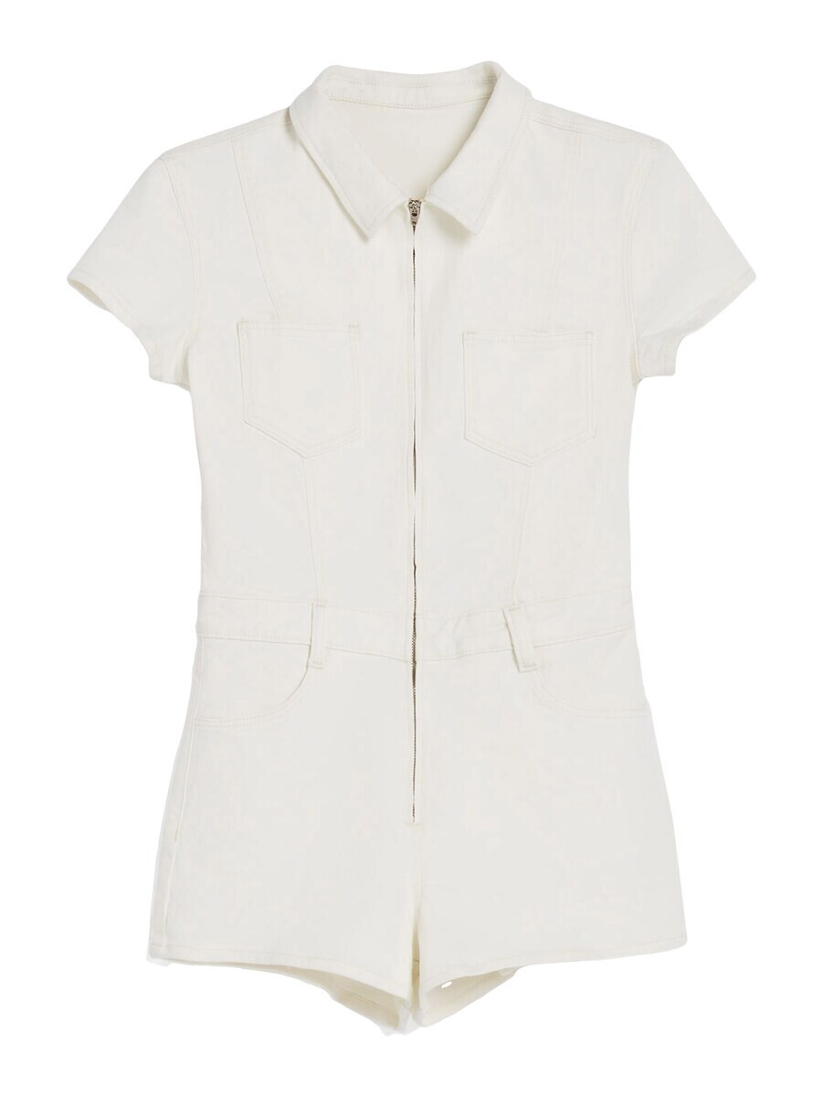 

Комбинезон Bershka Jumpsuit, экрю