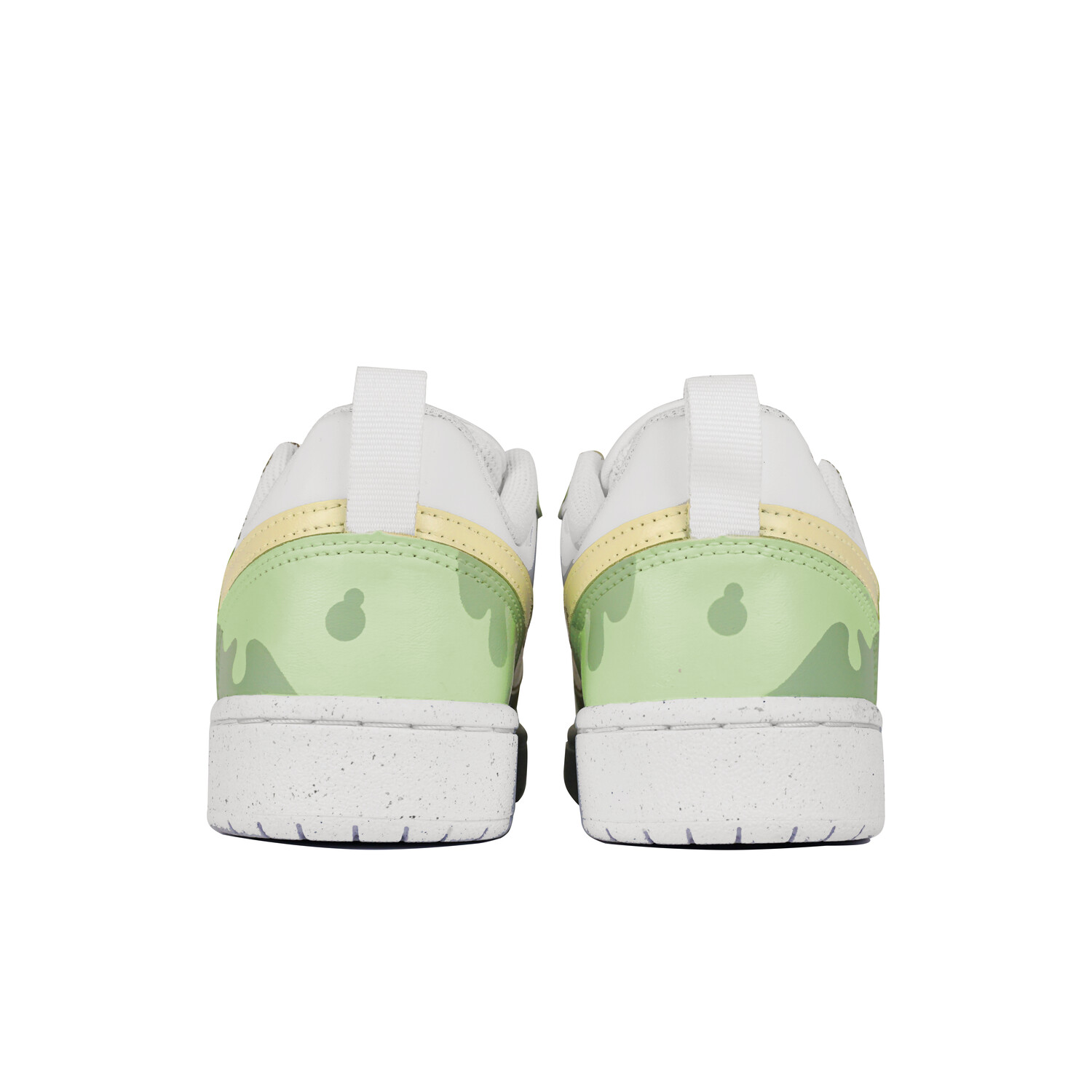 

Кроссовки Nike Court Borough Skateboarding Shoes Women's Low-top Green, белый