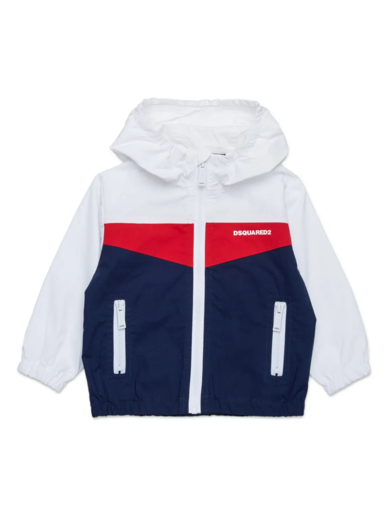 

DSQUARED2 KIDS куртка с капюшоном и логотипом, синий