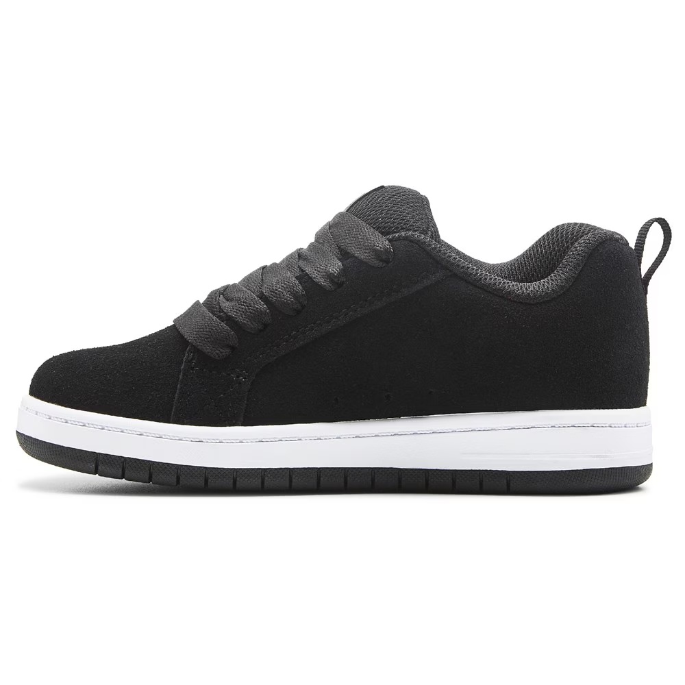 Детские кроссовки court graffik для малышей/подростков Dc Shoes, black/leopard — фото 3