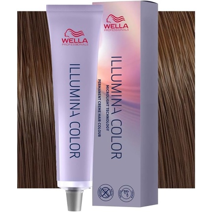 

Wella Illumina Color 6/37 Темно-русый Песочно-Золотой 60 мл Стойкая краска для волос