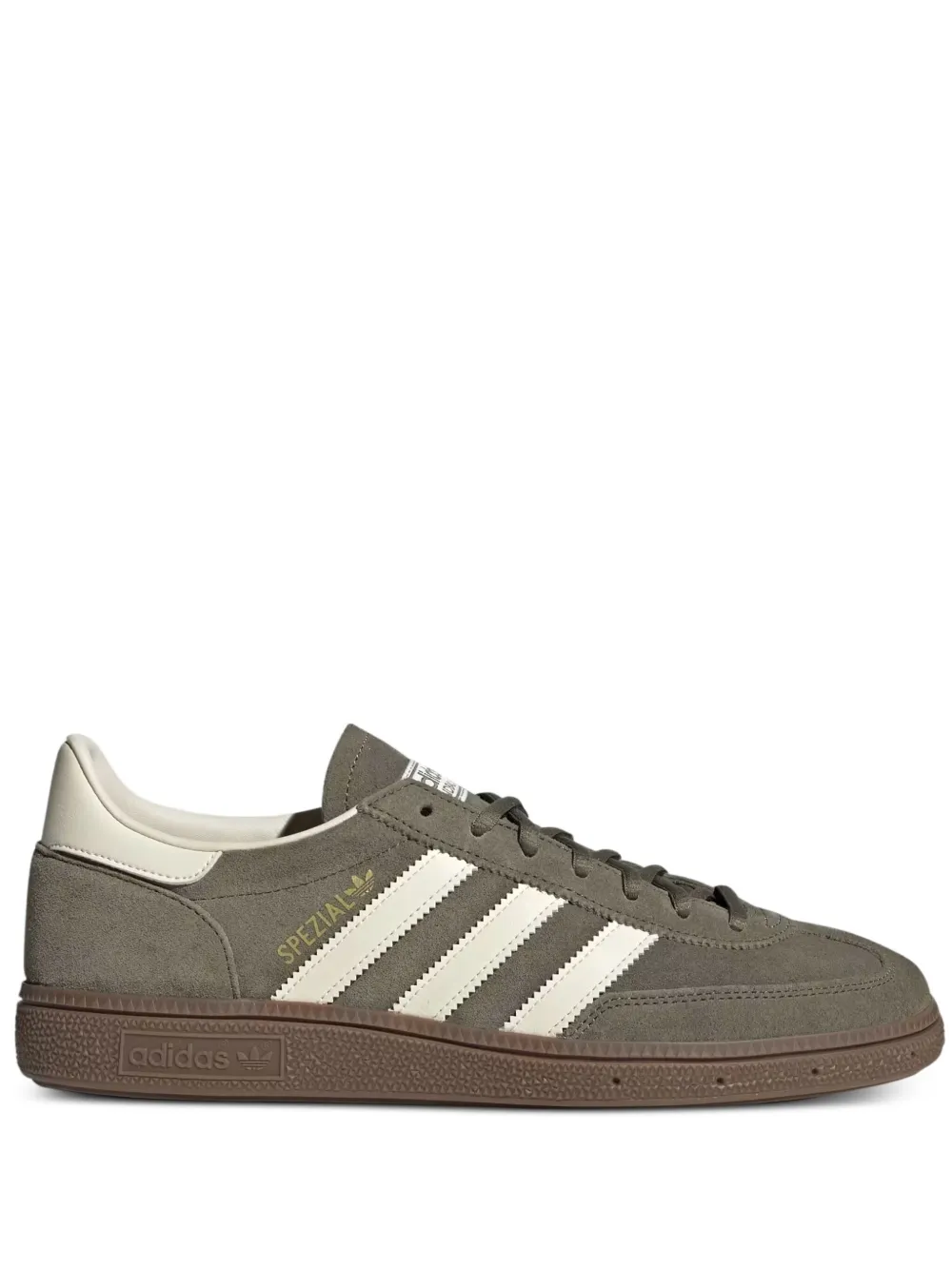 

Кроссовки Handball Spezial Olive/Cream White /Gum Adidas, серый