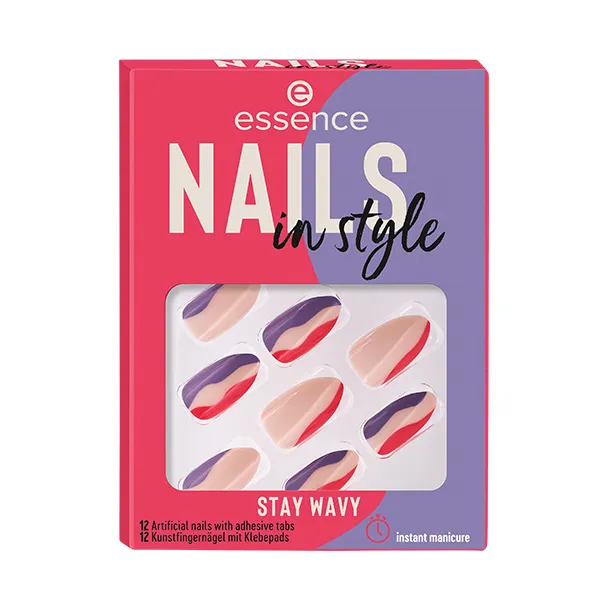 

Искусственные ногти Nails In Style Essence, цвет stay wavy