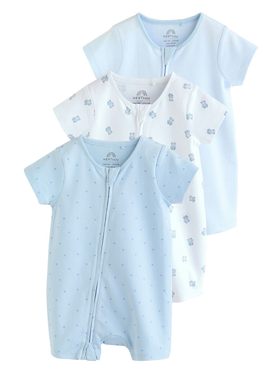 

Комбинезон Next, цвет Sky blue/Light blue/Off white