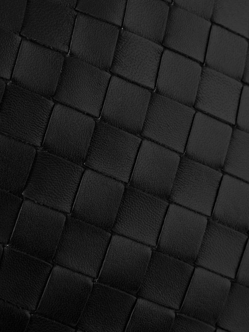Подростковая сумка-тоут из кожи Intrecciato Jodie BOTTEGA VENETA, черный — фото 4