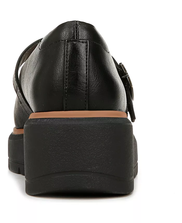 Женские платформенные лоферы Mary Jane Nice Day Max Dr. Scholl's, черный — фото 3