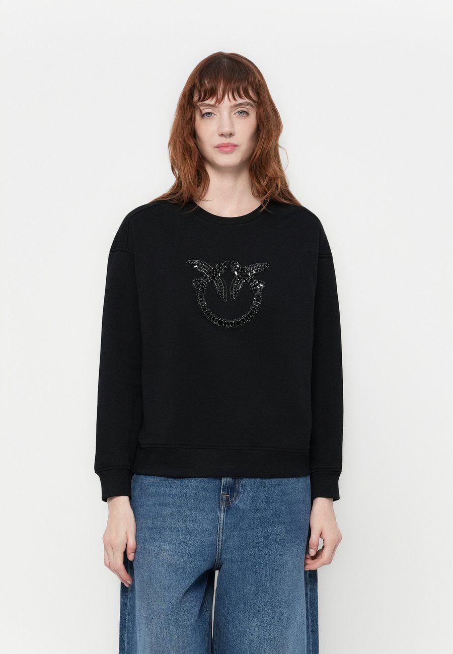 

Толстовка Pinko NELLY LOGO CASTONI, Nero Limousine/Black