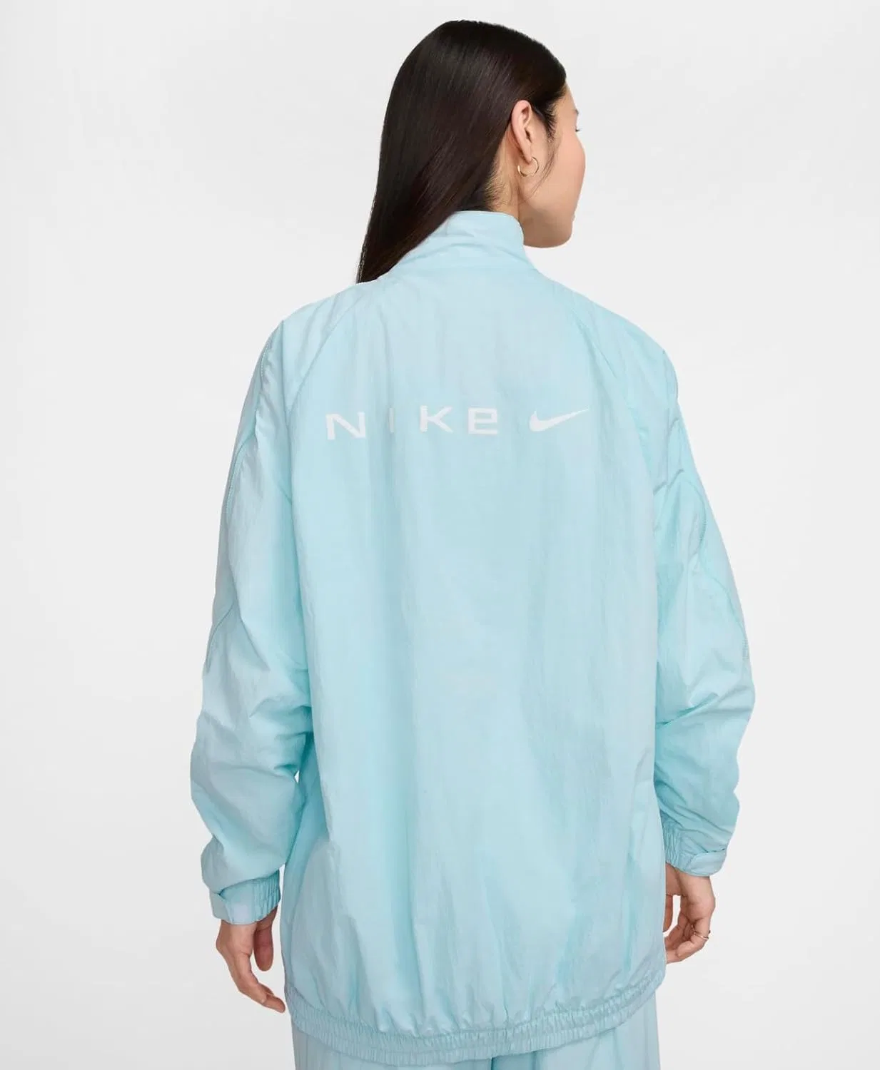 Куртка женская водонепроницаемая Nike, цвет Glacier Blue — фото 3