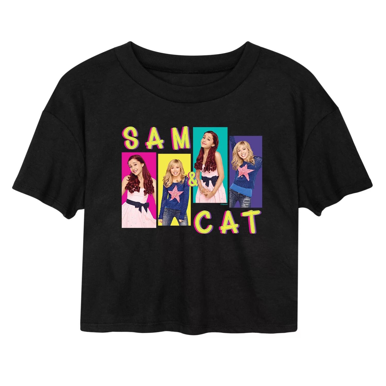 

Укороченная футболка для юниоров Sam And Cat Licensed Character