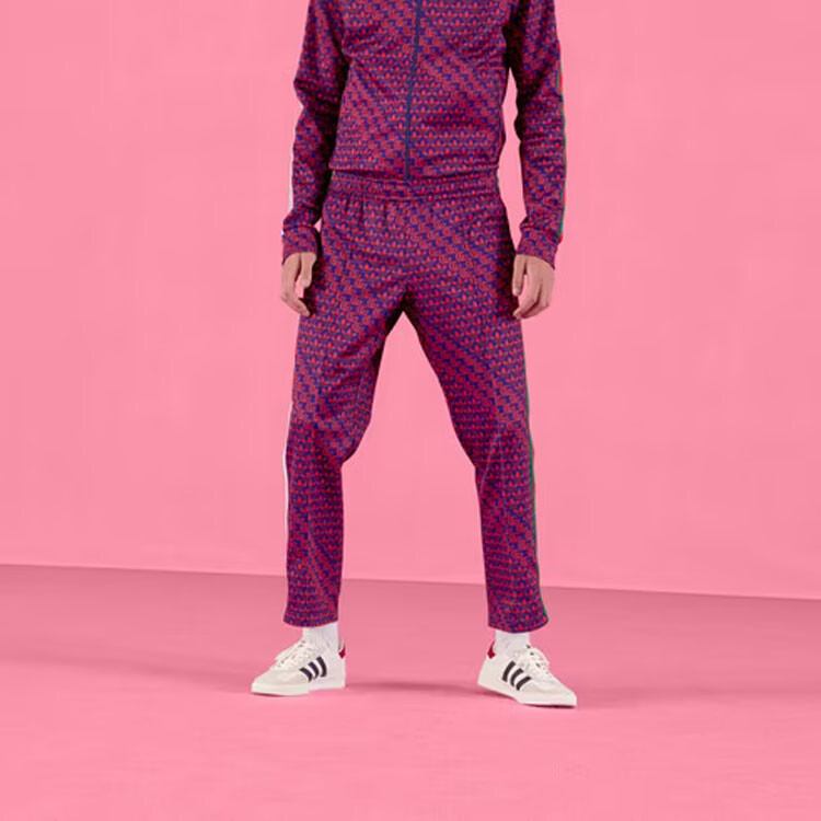 Adidas Originals X ADIDAS Повседневные брюки унисекс красные Gucci, красный — фото 3