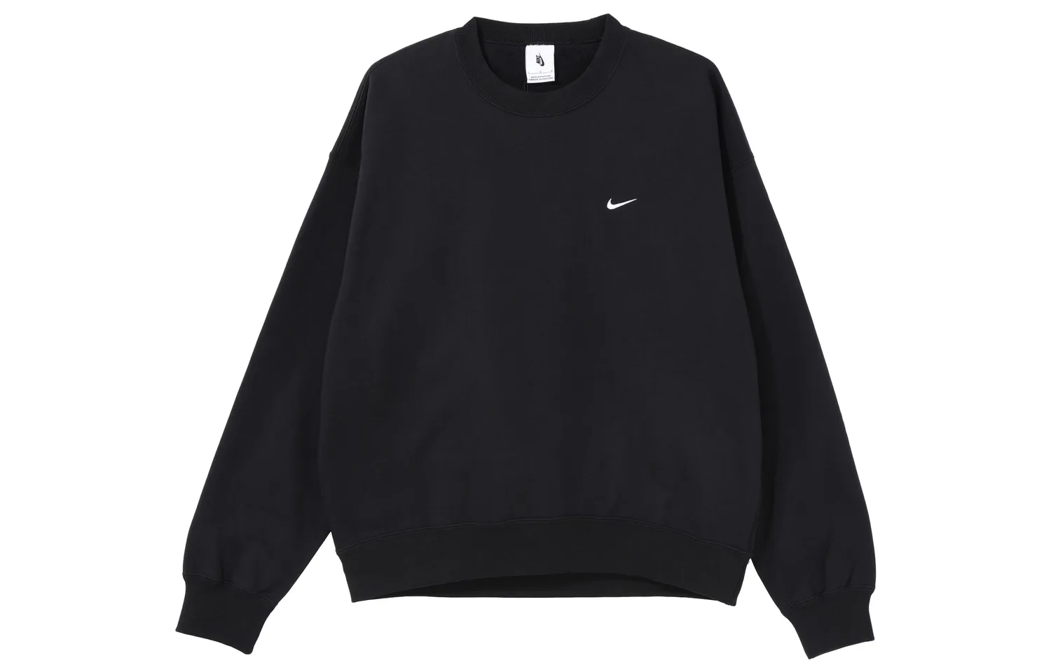Толстовка из флиса Lab, азиатский размер S Nike, черный