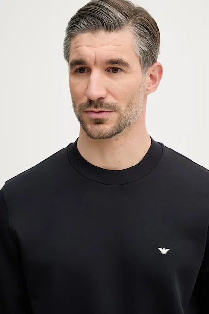 Худи Emporio Armani, синий — фото 4