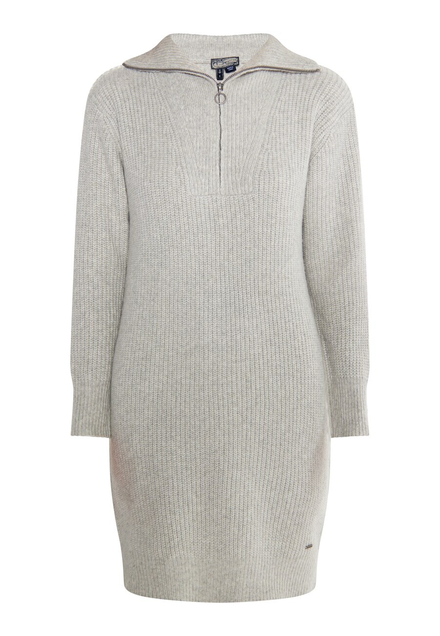 

Вязаное платье DreiMaster Vintage Knitted dress, пятнистый серый