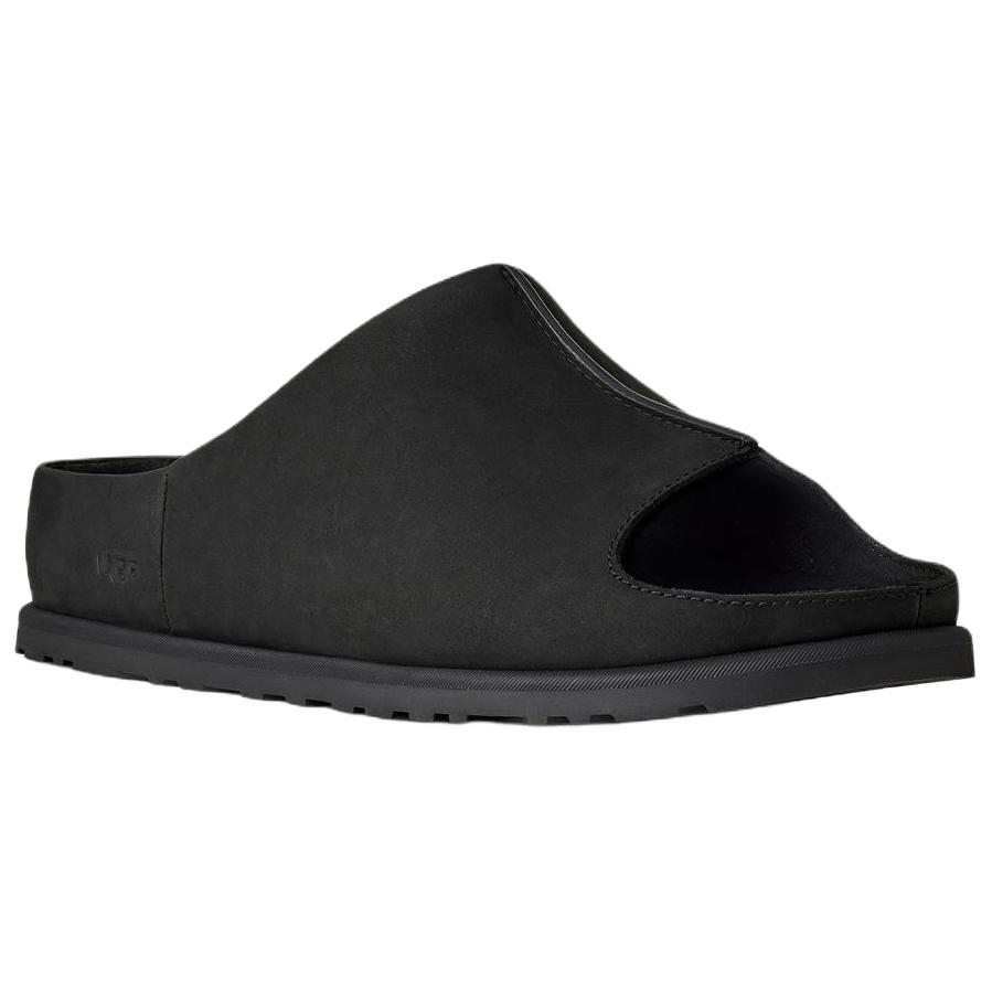 UGG Резиновые шлепанцы Slide для мужчин, черные — фото 4