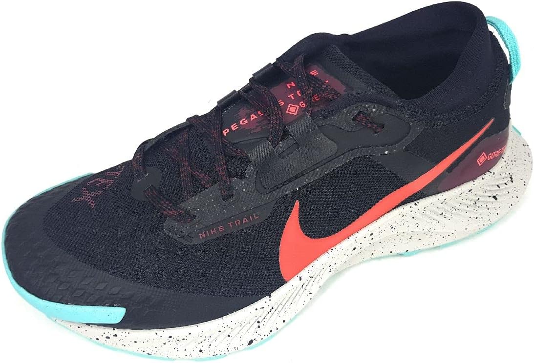 Мужские водонепроницаемые кроссовки для бега по пересеченной местности Nike, черный/алый — фото 3