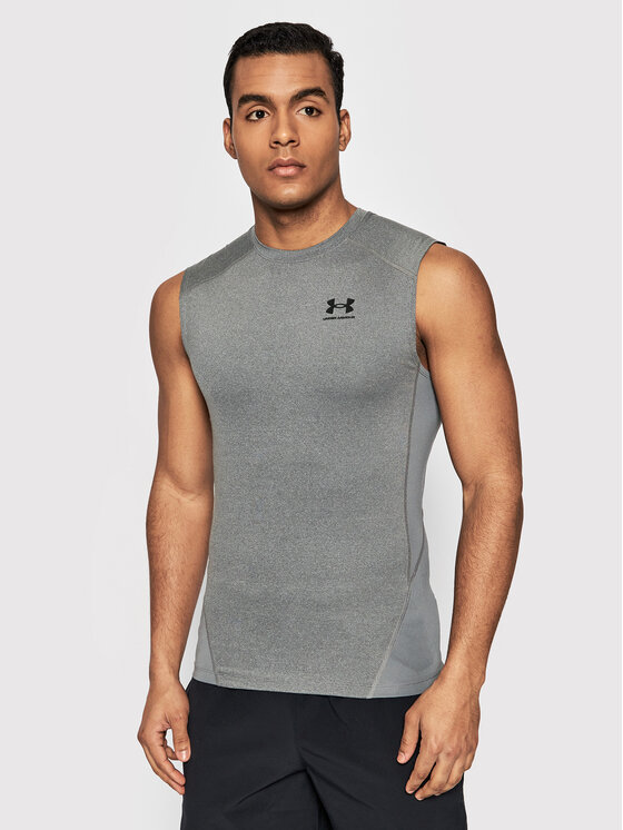 

Майка slim fit HeatGear 1361522 Under Armour, серый