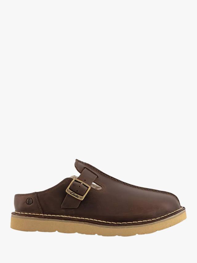 

Кожаные мюли Solsbury Clarks, Brown