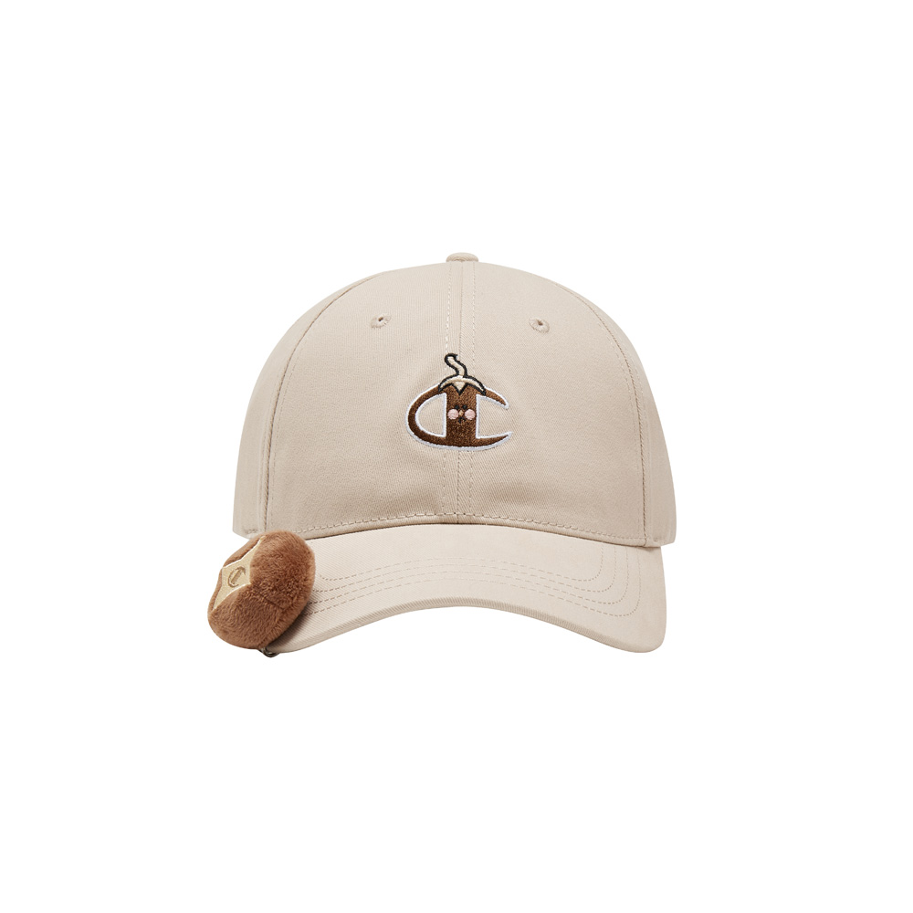 

Champion Хлопковая бейсболка унисекс красная, Light Bone-25