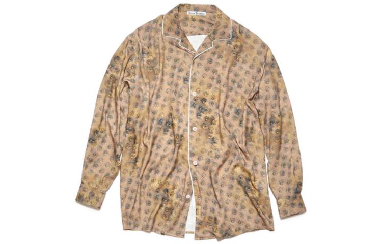 

Футболка мужская желтая Acne Studios