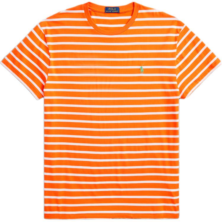 Поло Loog с вышивкой, короткий рукав, майка мужская Orange Polo Ralph Lauren, оранжевый — фото 3