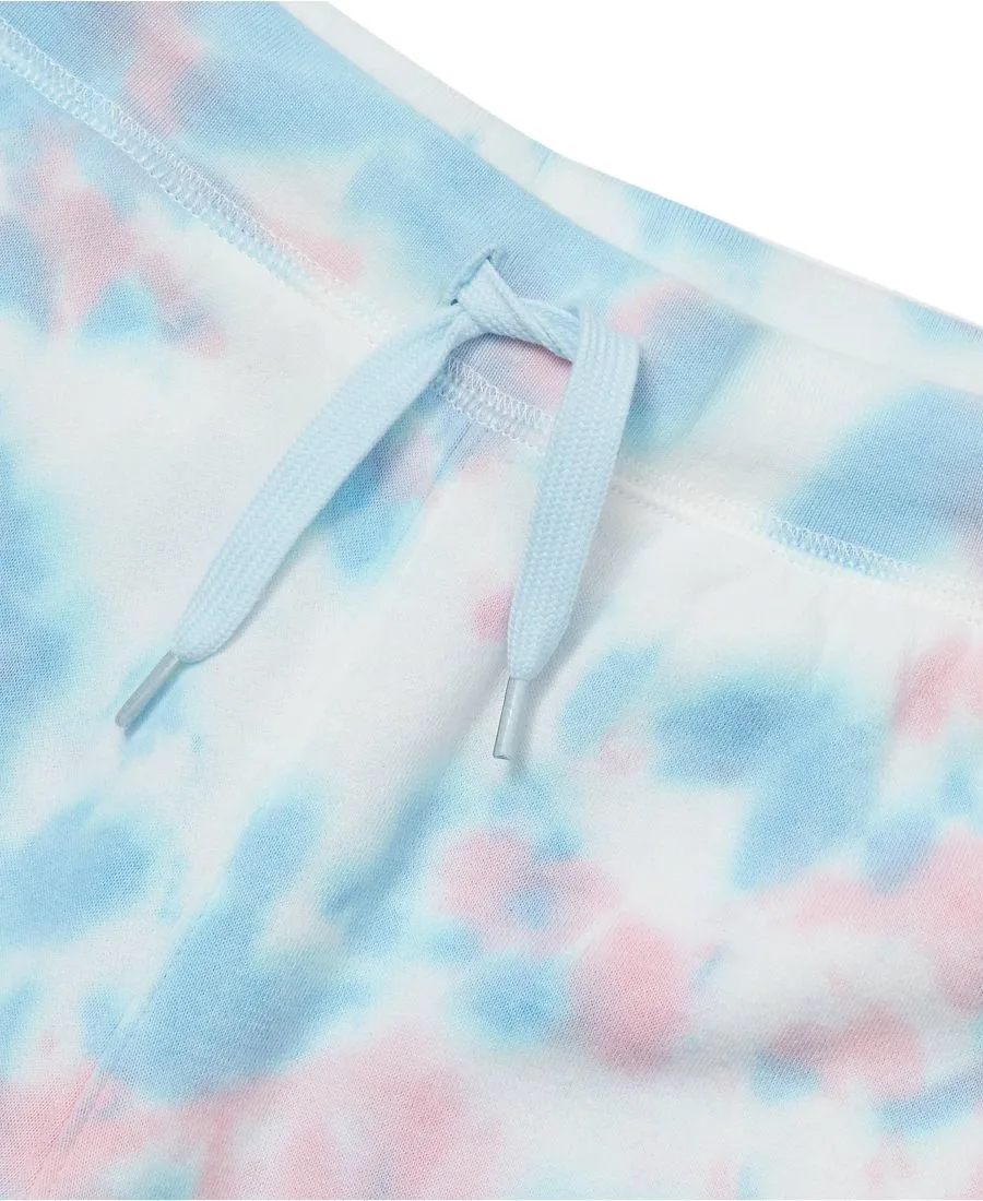Детские спортивные штаны для девочек Lands' End, Deep Lavendar Tie Dye — фото 3