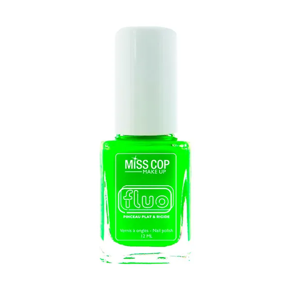 

Лак для ногтей Fluo Miss Cop, цвет vert