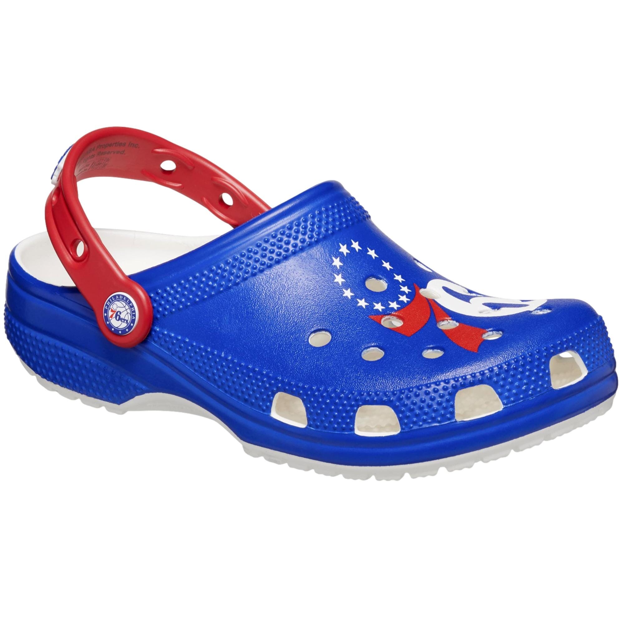 

Crocs NBA Classic Clogs Philadelphia 76ers Blue 208650-P76 Men's