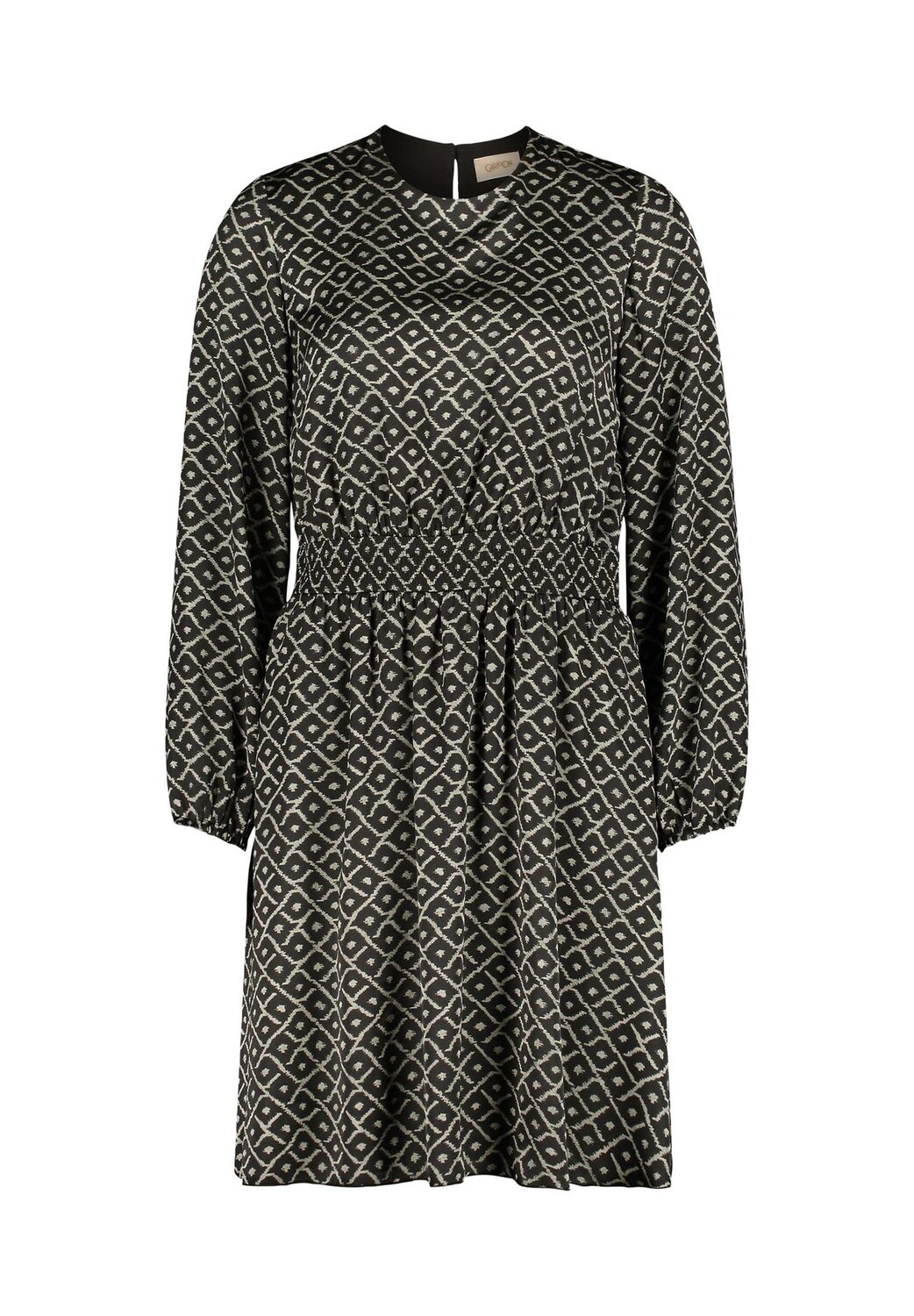 

Платье с запахом и узором CARTOON, цвет Khaki/schwarz