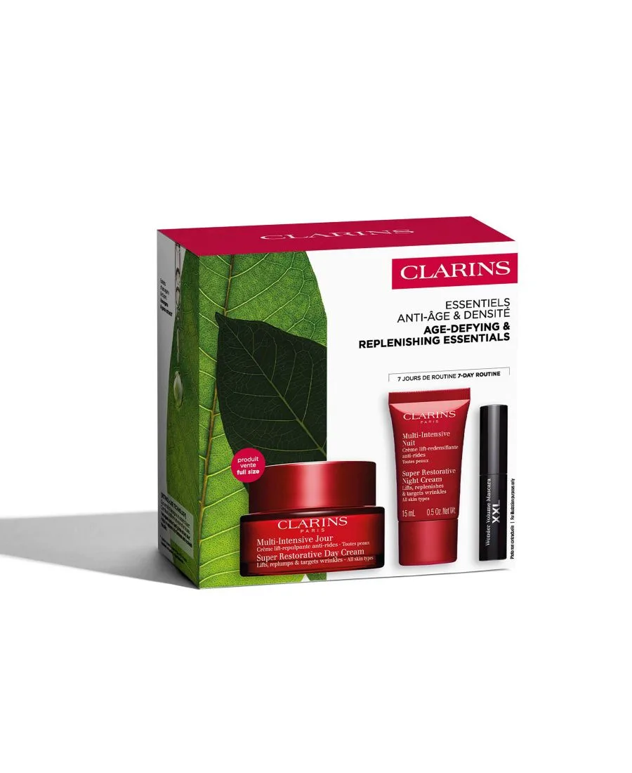 Clarins Стартовый набор из 3 предметов для супер-восстанавливающего антивозрастного ухода за кожей — фото 3