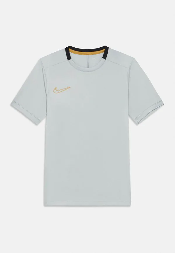 Спортивная футболка унисекс academy Nike Performance, Smoke Grey/Black/White/Metallic Gold-Coloured — фото 3