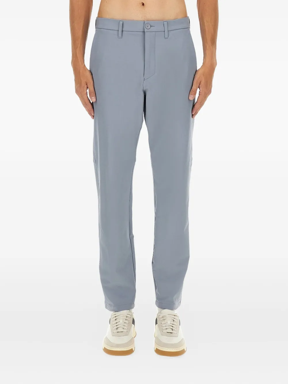 

Брюки на пуговицах Boss, серый