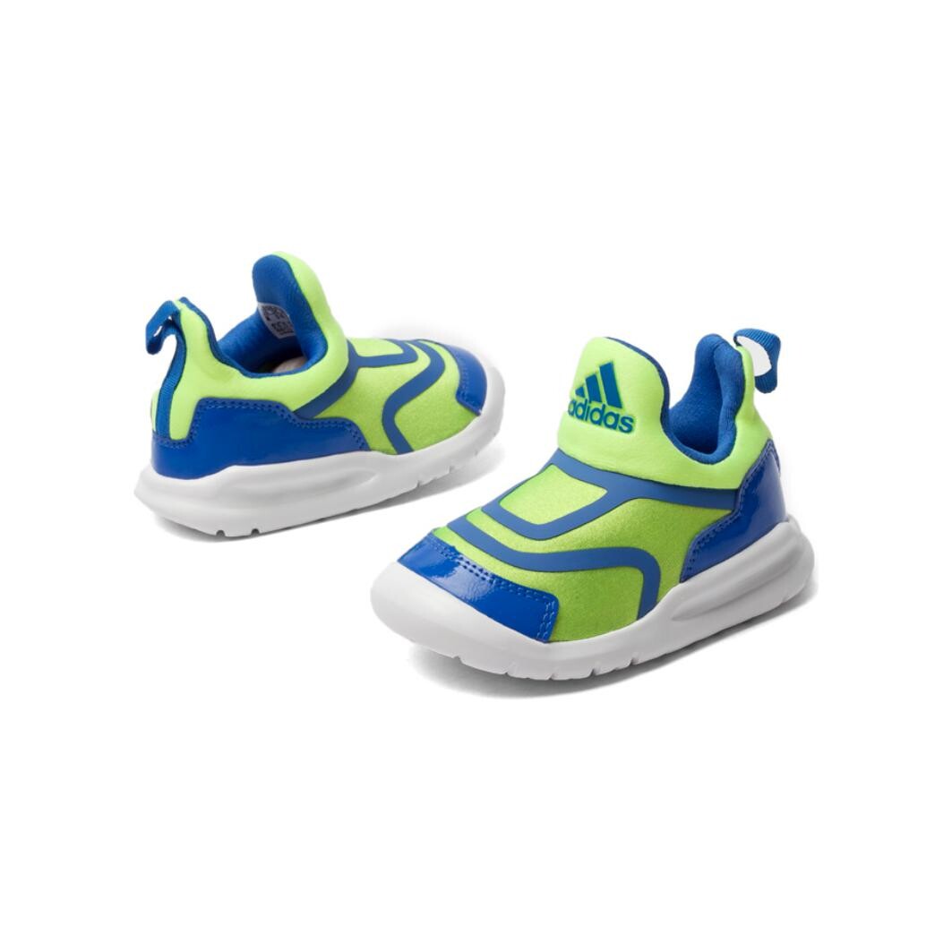 Кроссовки adidas Hy-ma Toddler Shoes TD, желтый/синий/белый — фото 4