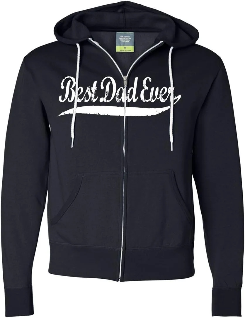 

Толстовка с молнией Best Dad Ever от Dolphin Shirt Co