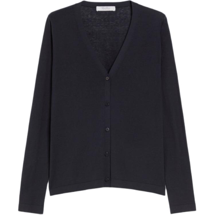 

MaxMara Осень-зима 24 Джемпер женский темно-синий