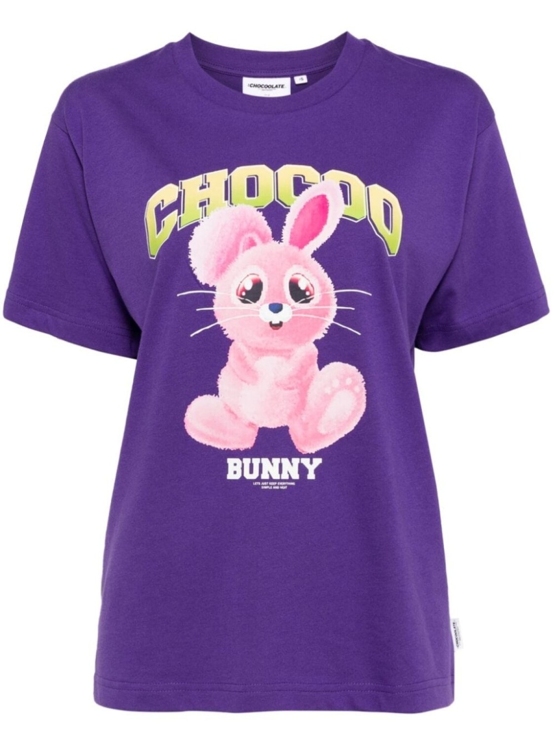 

CHOCOOLATE футболка с принтом Bunny, фиолетовый