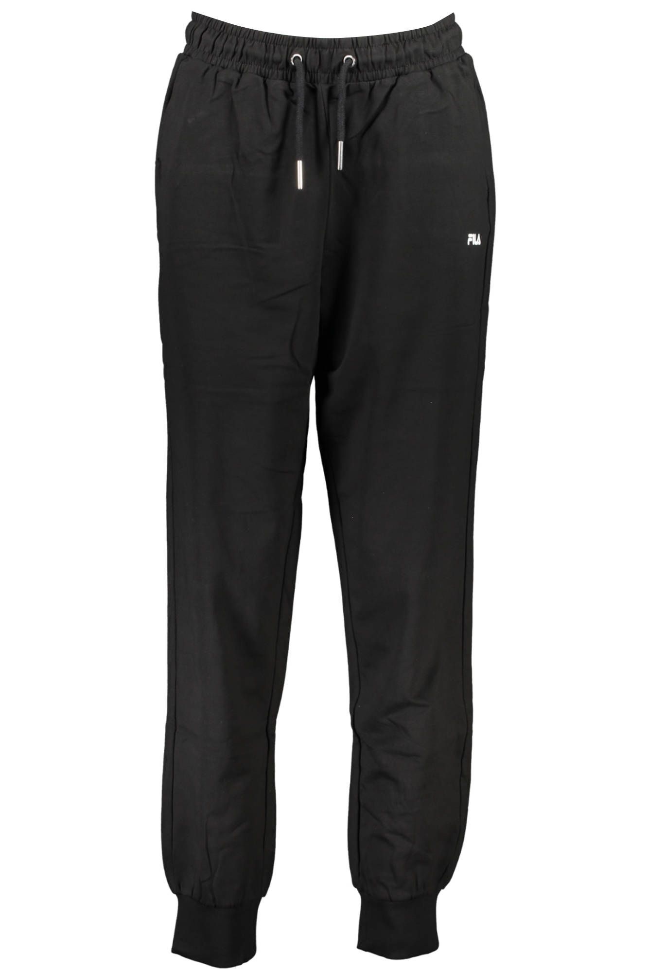 

Черные хлопковые женские спортивные брюки Fila