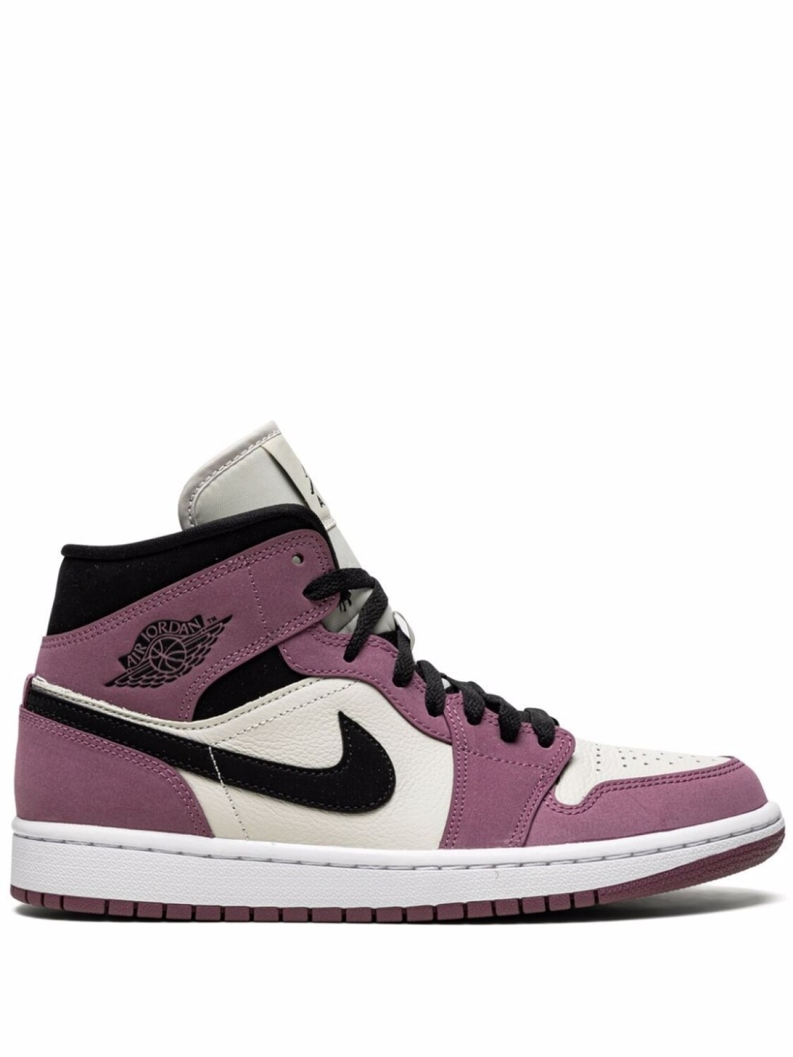 

Кроссовки Air 1 Mid Berry Pink Jordan, фиолетовый